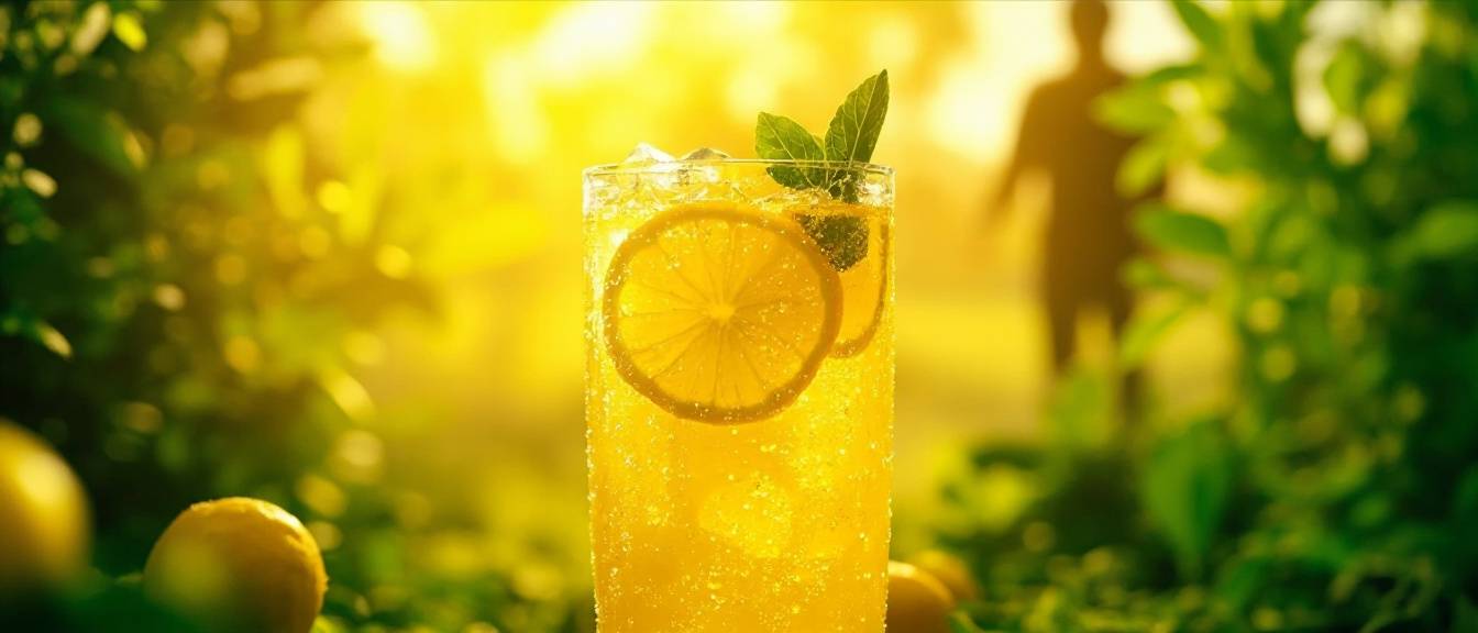 Bevanda al limone in natura